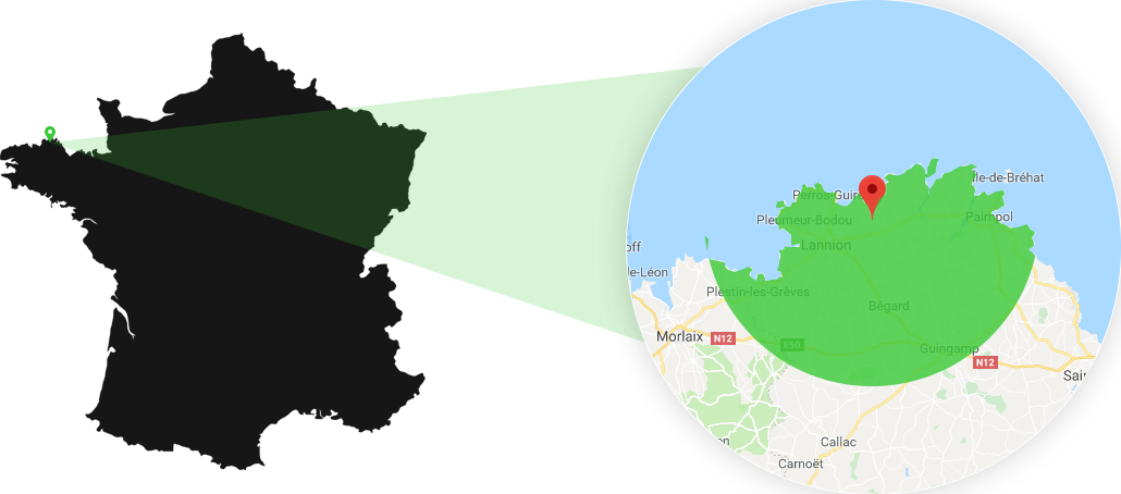 Zone d'intervention