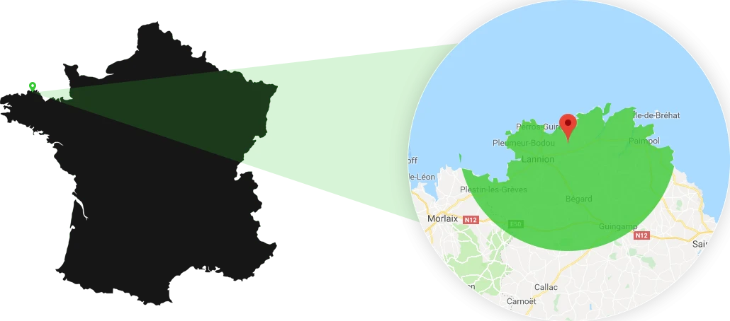 Zone d'intervention